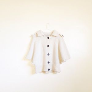 Beige Chunky Knit Sweater Top